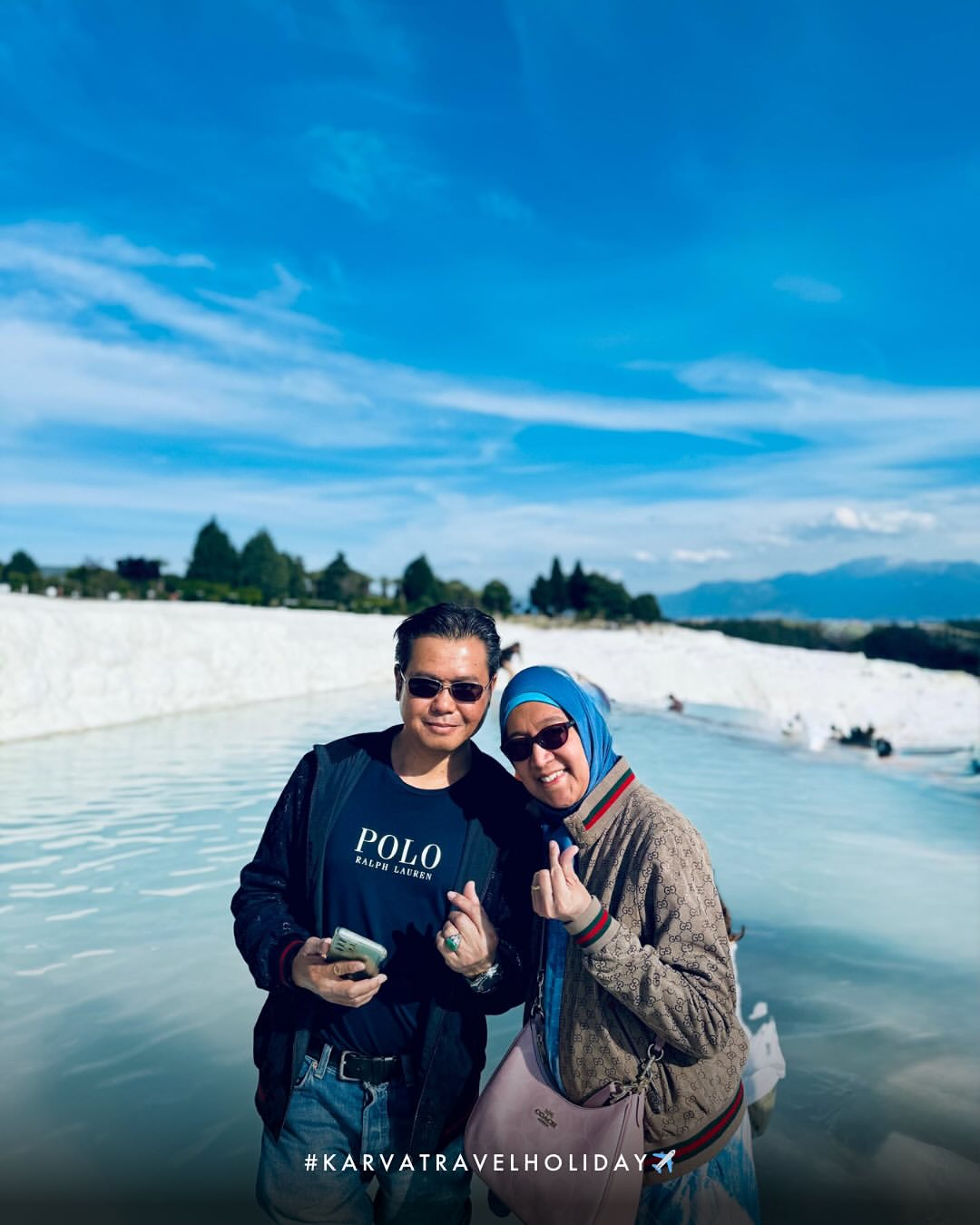 Image 18: πPamukkale β the Cotton Castle of Turkey! ποΈβ¨
From the top, we wandered barefoot across the surreal white travertine terraces, soaking in the thermal waters of this natural wonder. And just nearby, a peaceful lake with a breathtaking view of the Cotton Castle itself β different perspective, just as magical ππΈ
ββ
Thinking of exploring Turkeyβs natural and historical gems? Whether youβre planning ahead or need ideas for your next adventure, drop by our office at Golden Landmark #03-28, call us at 6539 9484, or whatsapp us at 9117 9414